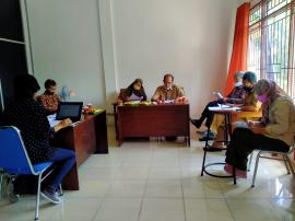 RAPAT EVALUASI LAPORAN PERTANGGUNGJAWABAN BUMDES